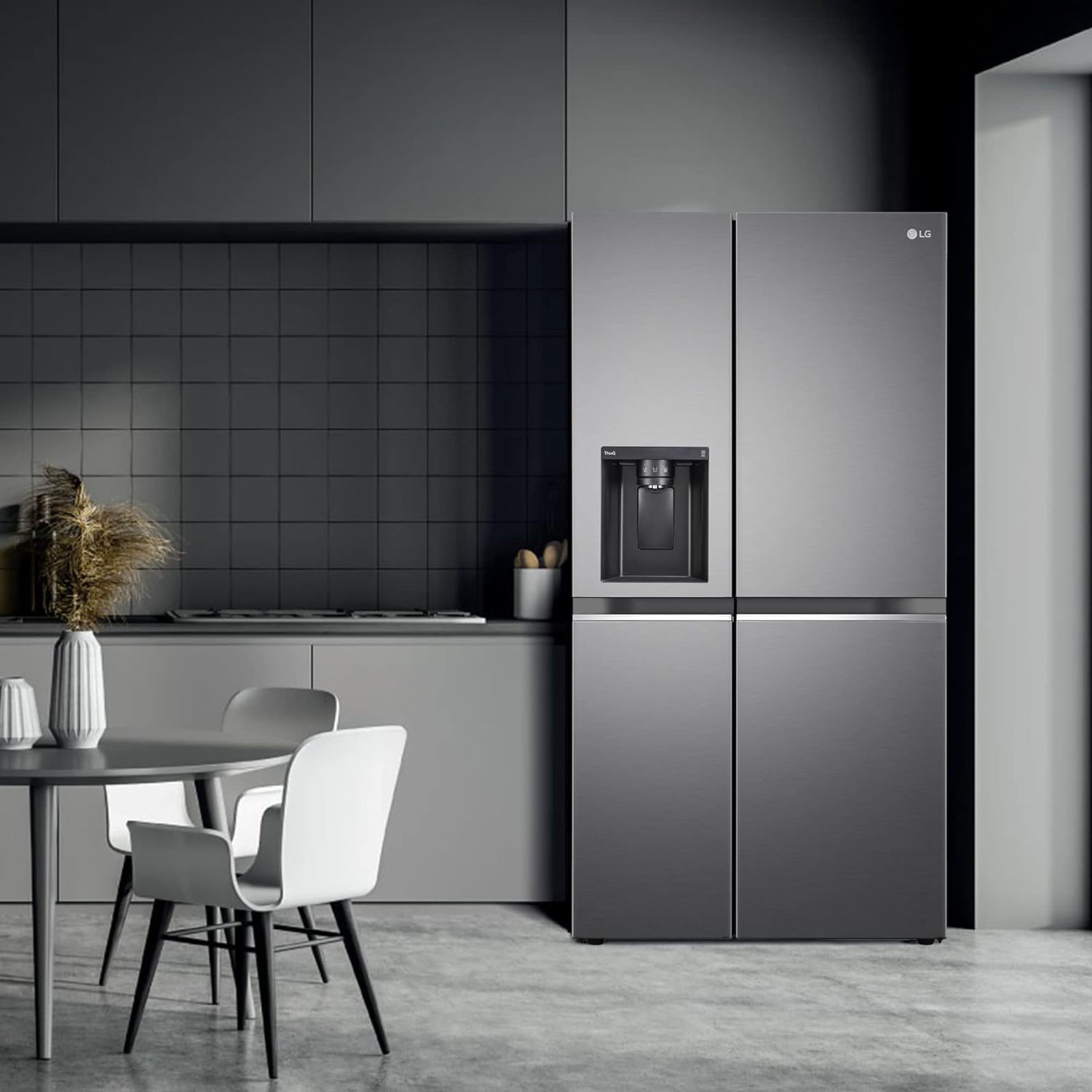 Buy LG 635 Litres Side by Side Refrigerator with Smart Diagnosis
